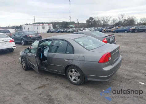 2004 Honda Civic Ex from USA, damaged, VIN 2HGES26894H613567